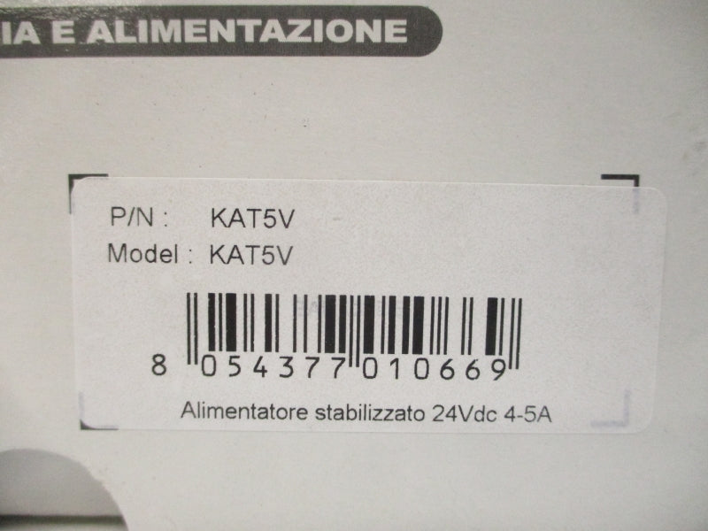 GRUPPO KERT KAT5V 230VAC 4-5A (AS PICTURED) NSMP