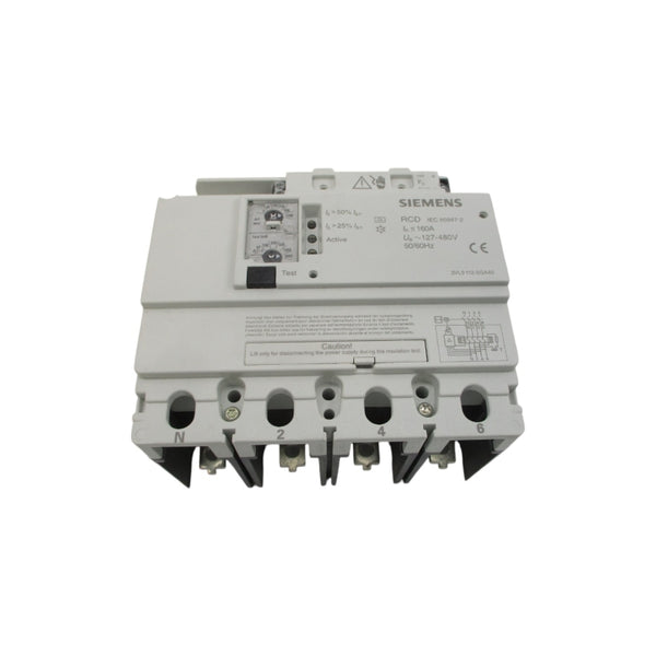 SIEMENS 3VL9112-5GA40 127-480V 160A NSNP