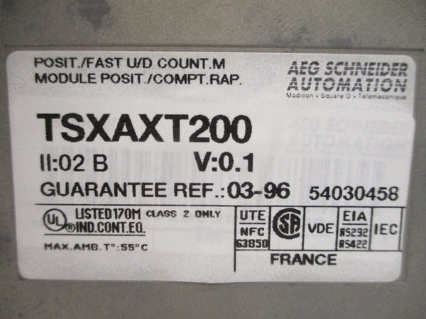 AEG SCHNEIDER AUTOMATION TSXAXT200 NSNP