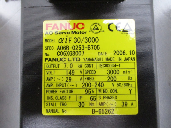 FANUC A06B-0253-B705 149VAC 29A NSNP