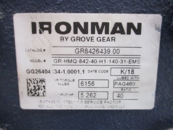 IRONMAN GR8426439.00 GR-HMQ-842-40-H1-140-31-EMS NSNP
