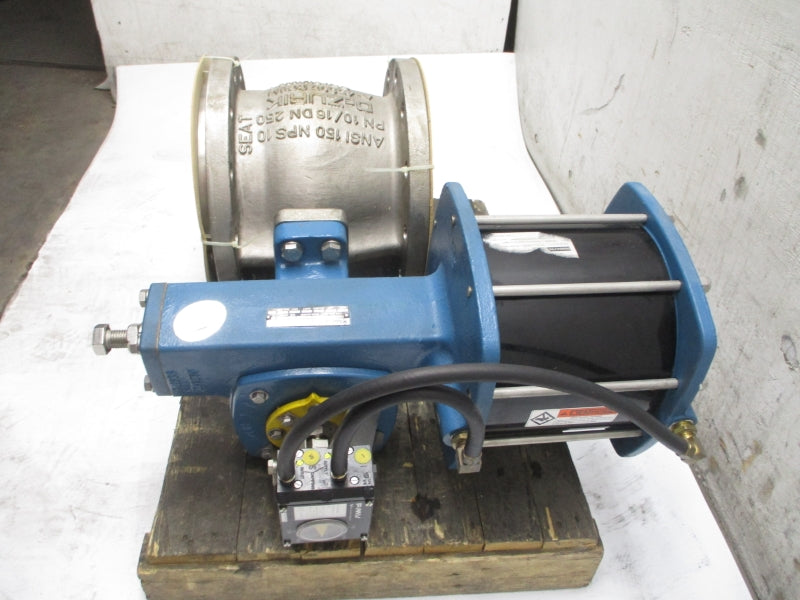 DEZURIK BALL VALVE 9624805R006 B16.34 A-45695CG8M SIZE 10 150PSI NSNP