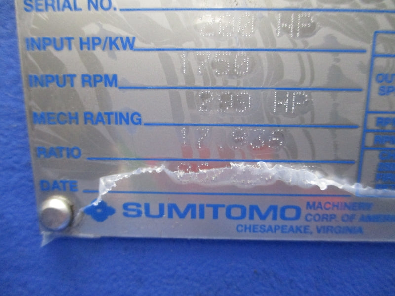 SUMITOMO PARAMAX 9000 PHD9060R2Y-LLTF-18 NSNP