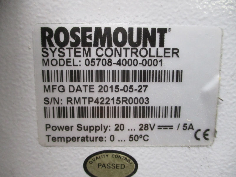 ROSEMOUNT 05708-4000-0001 20-28V 5A NSMP