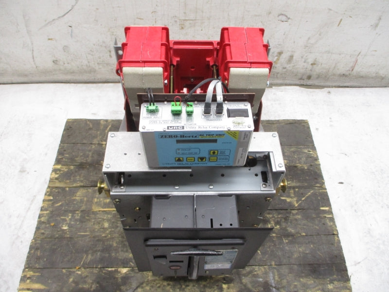 ITE K-225 POWER BREAKER WITH ZERO-HERTZ DC TRIP UNIT 600VAC 225A NSNP