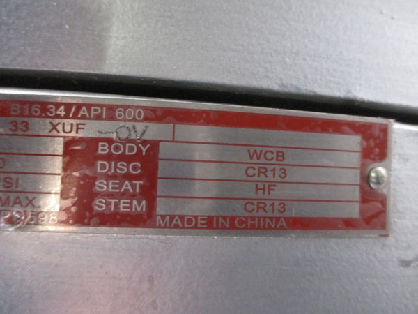 CRANE VALVE T-33XUF-OV 740PSI SIZE 14 NSNP