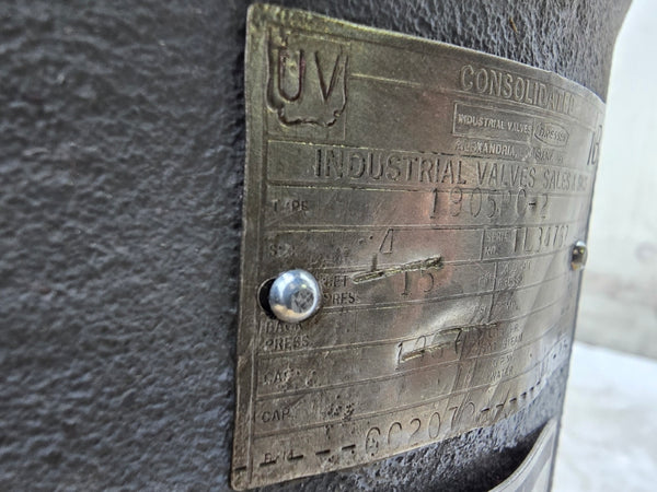 CONSOLIDATED 1905PC-2 120.0PSI SIZE 4 REMAN