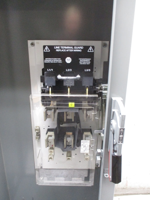 ALLEN BRADLEY 1494G-FF3J6-98-414 SER. 1 600VAC 400A (BR/WH) NSMP