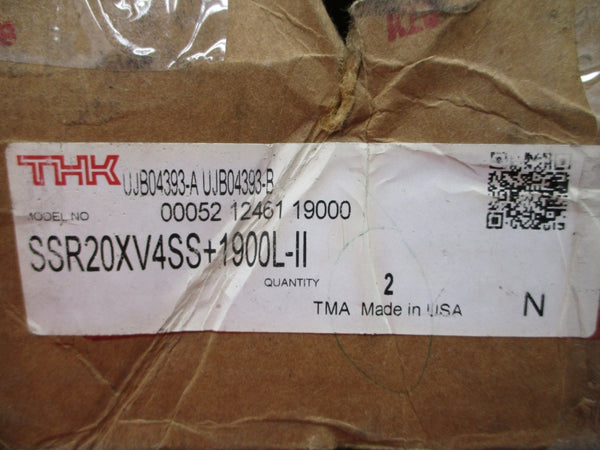 THK SSR20XV4SS+1900L-II (PKG OF 2) NSMP