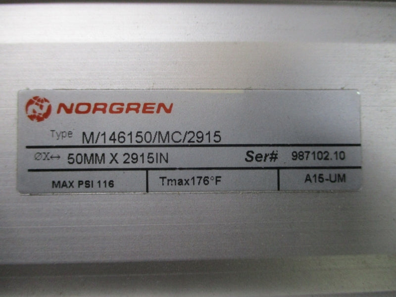 NORGREN M/146150/MC/2915 116PSI NSNP