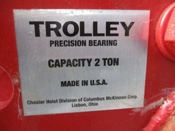 CHESTER HOIST UTP0074ZP 2 TON NSNP