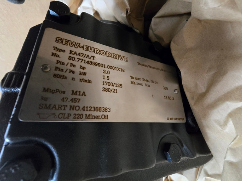 SEW-EURODRIVE KA47/TDRN90L4/BE2HR/MM15* KA47/A/T 380-500V 3.00A NSNP