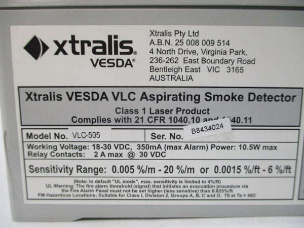 XTRALIS VLC-505 18-30VDC 2A NSNP