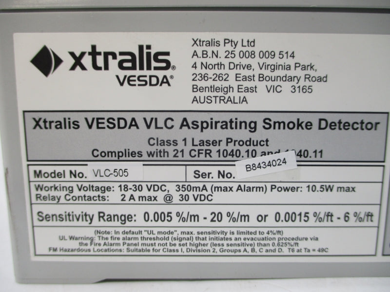 XTRALIS VLC-505 18-30VDC 2A NSNP