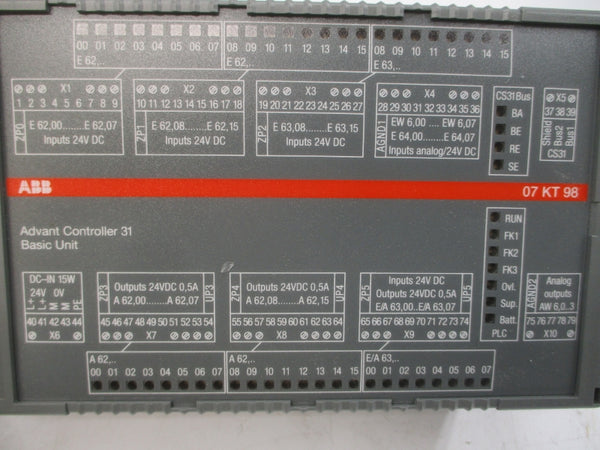 ABB 07KT98 GJR5253100R0220 24VDC 0.5A NSNP