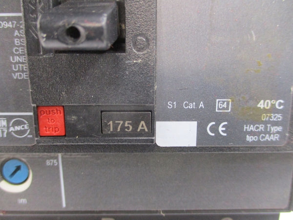 SQUARE D JGA36175 SER. 1 600V 175A UNMP