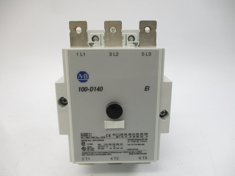 ALLEN BRADLEY 100-D140EZJ11 SER. A 24VDC (BR/WH) NSMP