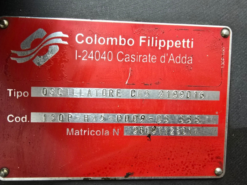 COLOMBO FILIPPETTI OSCILLATORE CF3 2199016 130P-H45-P009-DSSSS NSNP