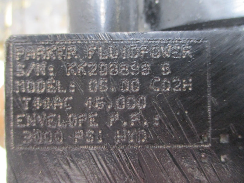 PARKER 06.00C02H 3000PSI NSNP