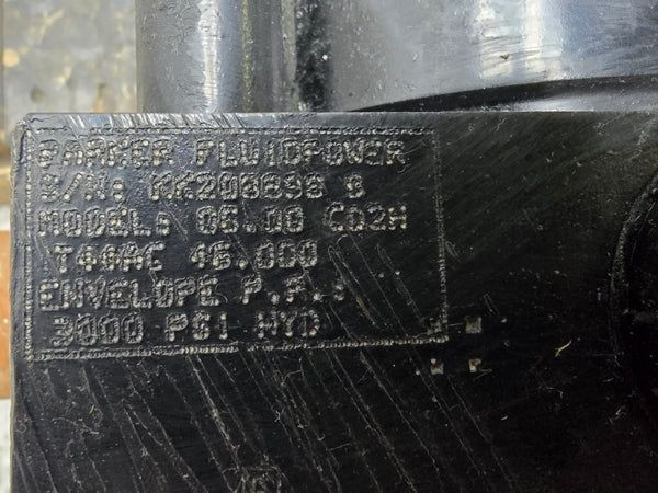 PARKER 06.00C02H 3000PSI NSNP