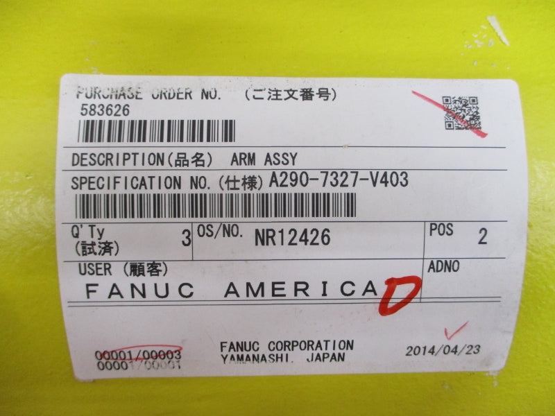 FANUC A290-7327-V403 NSMP