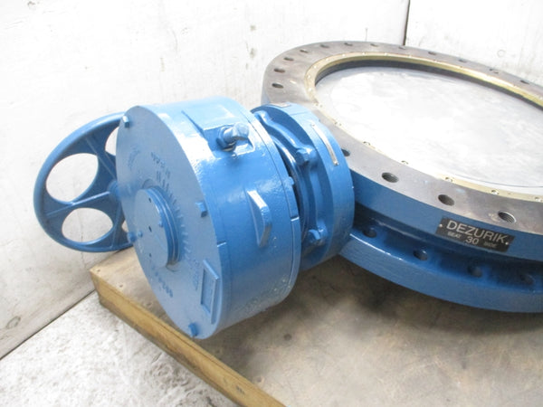 DEZURIK 30" BUTTERFLY VALVE 9705888R001 BOS-US SIZE 30 NSNP