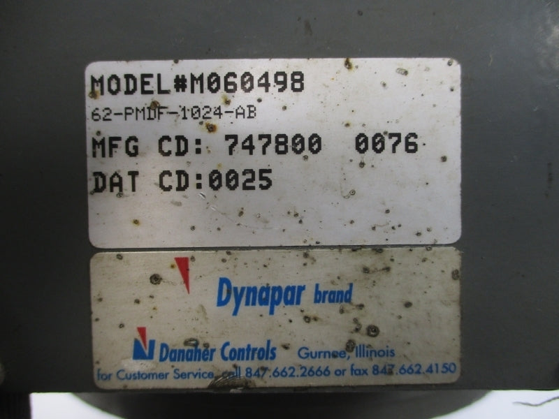 DYNAPAR M060498 62-PMDF-1024-AB NSNP