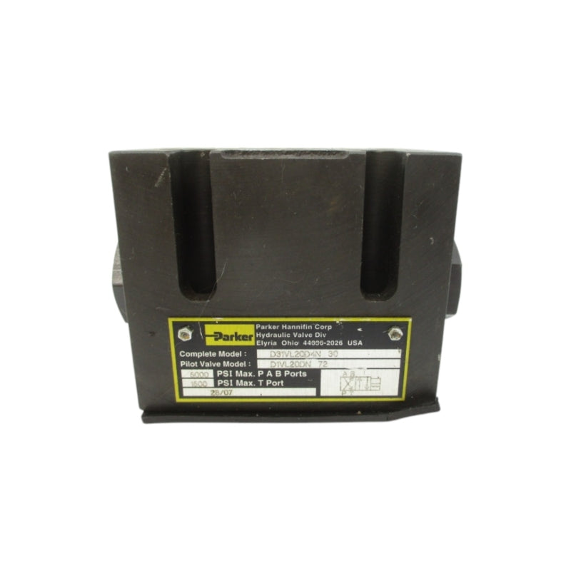 PARKER D31VL20D4N 30 5000PSI NSNP