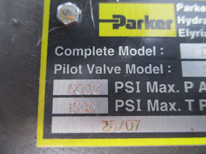 PARKER D31VL20D4N 30 5000PSI NSNP