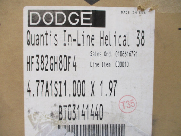 DODGE HF382GH80F4 230/460V 3/1.5A NSMP