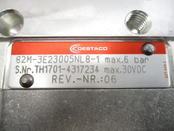 DESTACO 82M-3E23005NL8-1 10-30VDC REV. 06 NSMP
