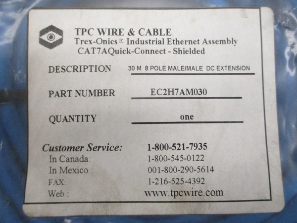 TPC WIRE & CABLE EC2H7AM030 REV. B NSMP