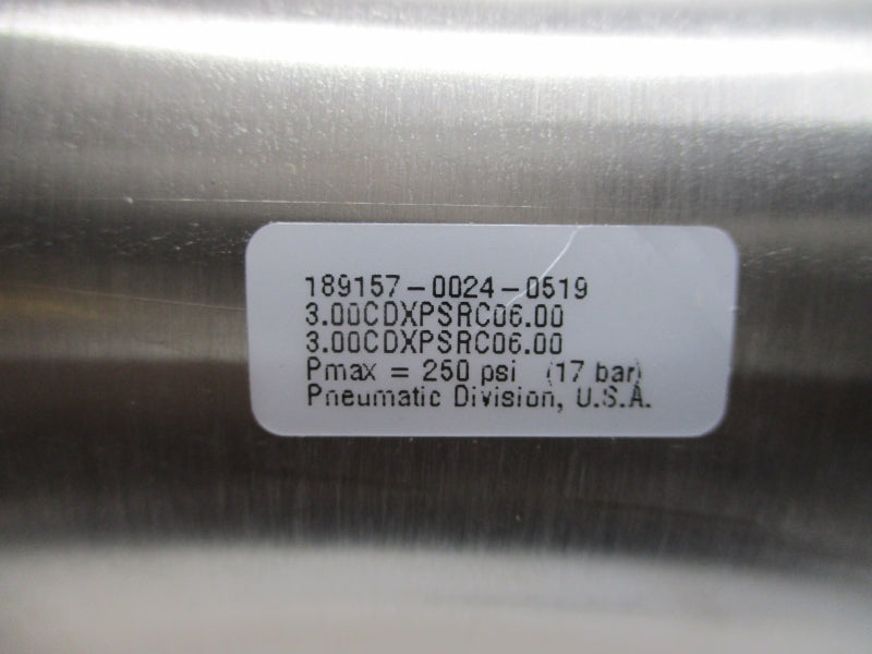 PARKER 3.00CDXPSRC06.00 250PSI NSMP