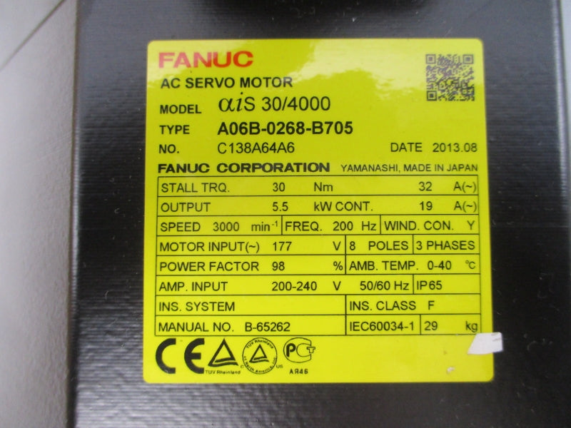 FANUC A06B-0268-B705 177VAC 32/19A NSMP