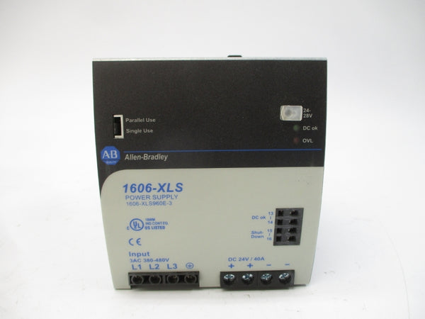 ALLEN BRADLEY 1606-XLS960E-3 SER. A 380-480V 1.8-1.3A NSMP