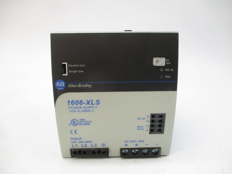 ALLEN BRADLEY 1606-XLS960E-3 SER. A 380-480V 1.8-1.3A NSMP