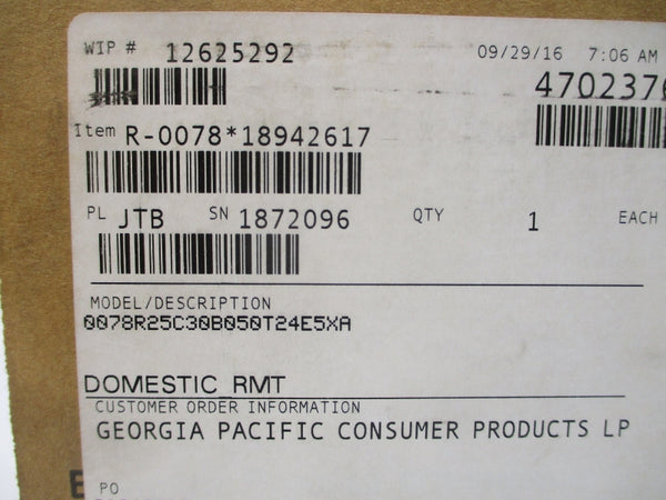 ROSEMOUNT 0078R25C30B050T24E5XA NSMP