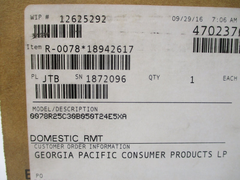 ROSEMOUNT 0078R25C30B050T24E5XA NSMP