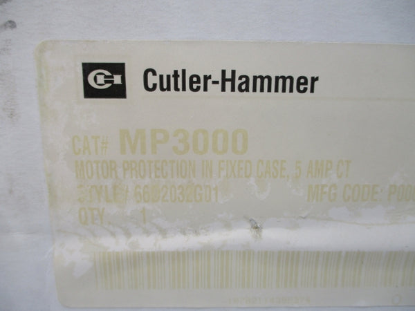 CUTLER-HAMMER MP3000 6602032G01 120/240V NSMP