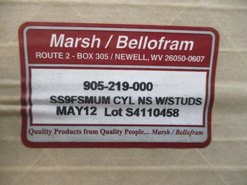 MARSH BELLOFRAM 905-219-000 SS9FSMUM NSFS