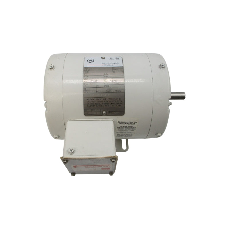 GENERAL ELECTRIC 5KS49MN4608A E287 460V 1.8/.9A NSNP