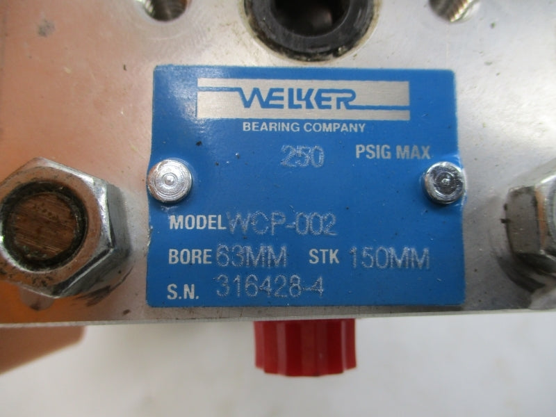 WELKER SB4N150B010D001C00B WCP-002 250PSI NSNP