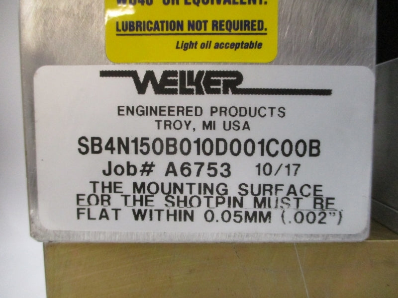 WELKER SB4N150B010D001C00B WCP-002 250PSI NSNP