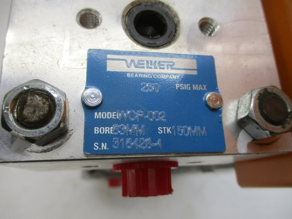 WELKER SB4N150B010D001A00B WCP-002 250PSI NSNP