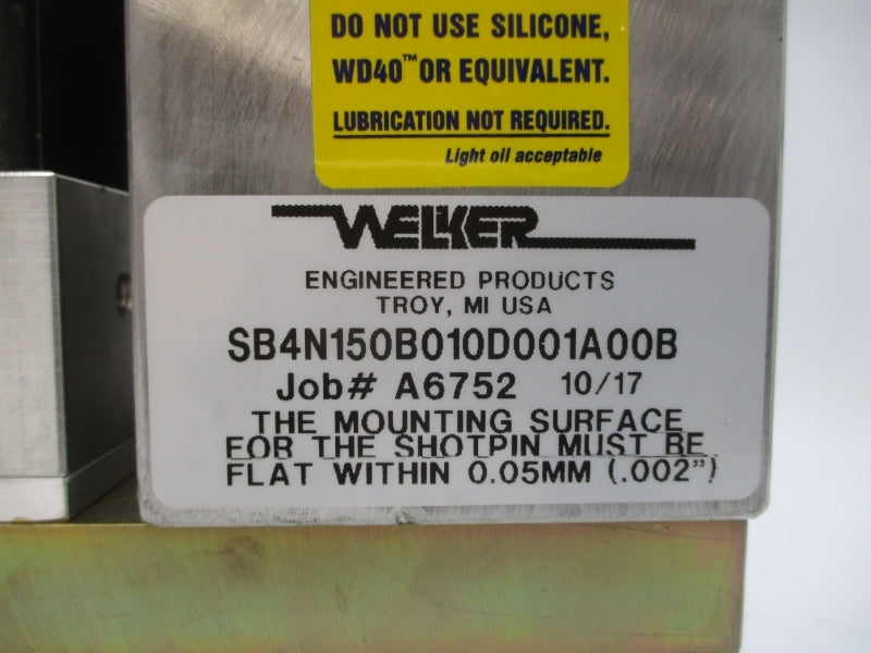 WELKER SB4N150B010D001A00B WCP-002 250PSI NSNP