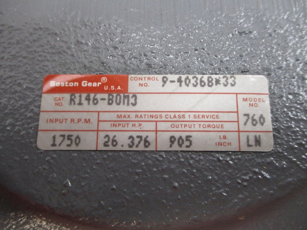 BOSTON GEAR R146-B0M3 760 NSNP