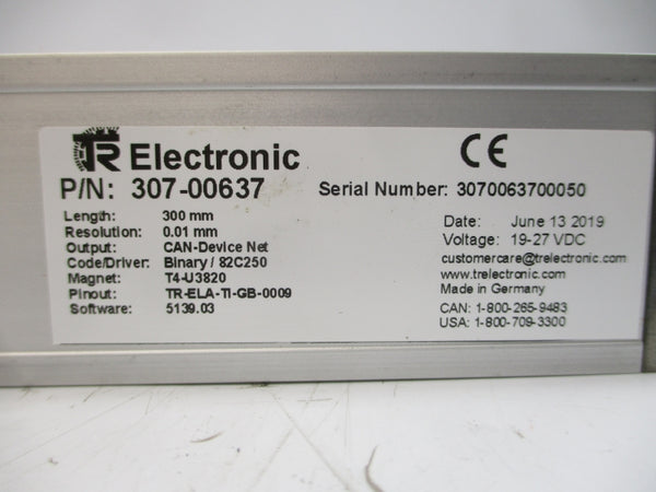 TR ELECTRONIC 307-00637 19-27VDC NSNP