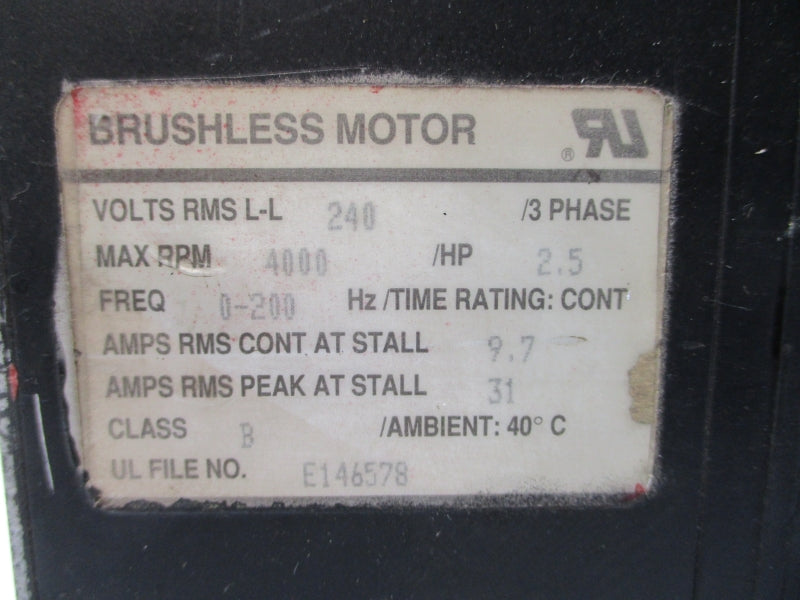 RELIANCE ELECTRIC S-4050-P-H00AN 6044-03-852 240V 9.7/31A NSNP