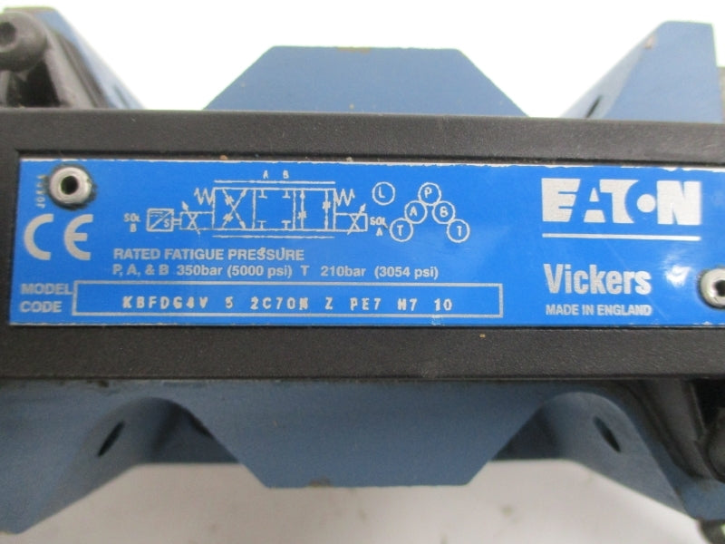 EATON KBFDG4V 5 2C70N Z PE7 H7 10 24V 2.7A 3054/5000PSI UNMP