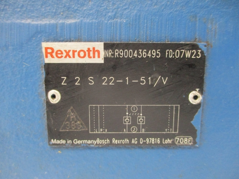 REXROTH Z 2 S 22-1-51/V R900436495 UNMP